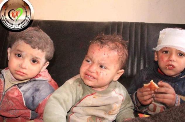 Syria - Children - 2 traumatized - homsuptodate - 31-3-2013