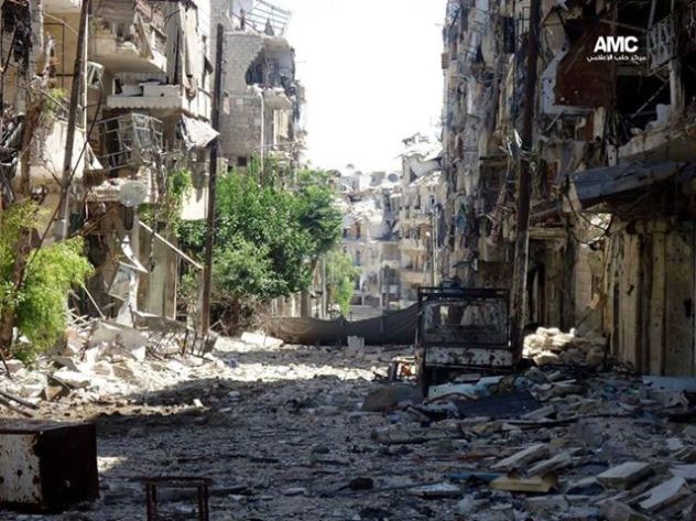 Syria - Destruction - Aleppo - Karm Aljabal
